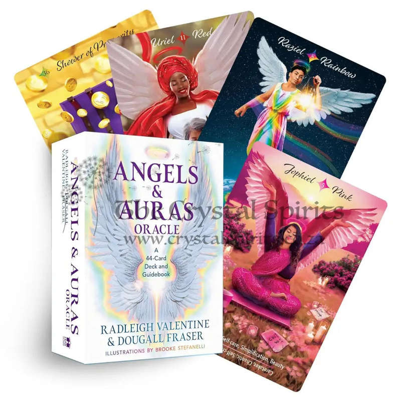 Angels & Auras Oracle by Radleigh Valentine and Dougall Fraser