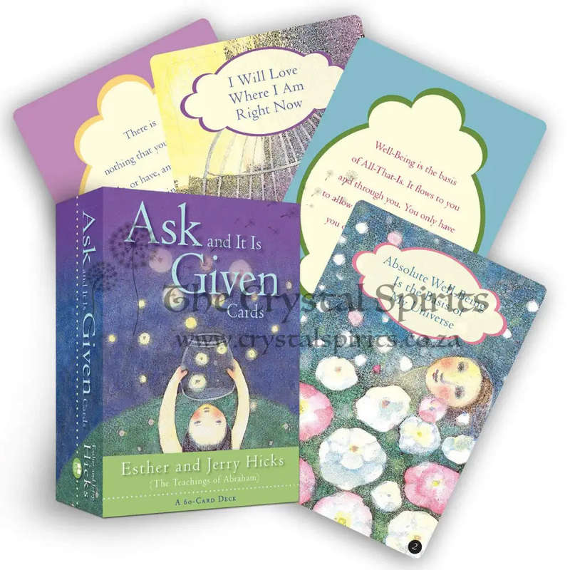 Ask and It Is Given Affirmation Oracle Cards by Esther and Jerry Hicks