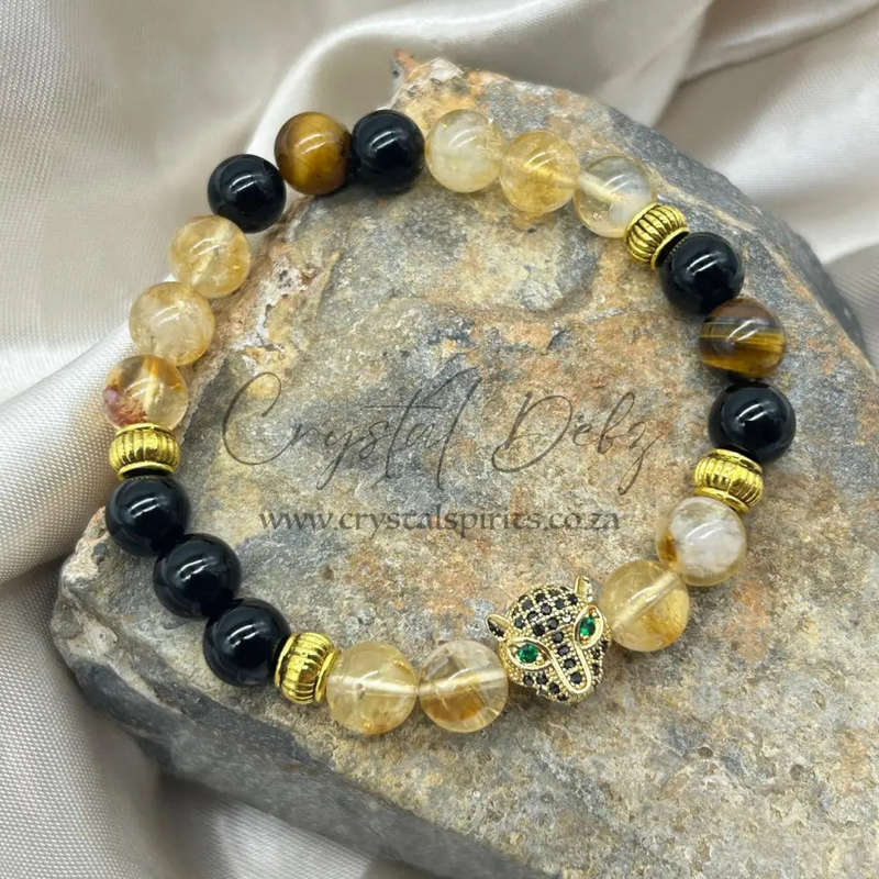 Attract a Wealth Secret Friend Gemstone Bracelet