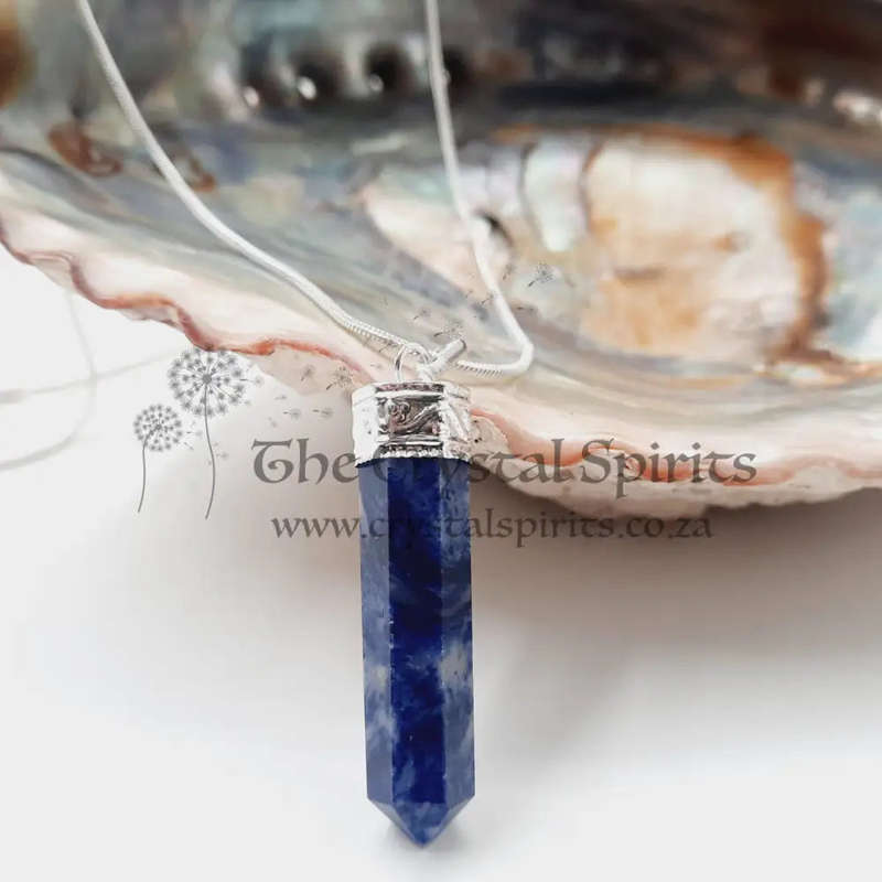 Awakening your Dreams Sodalite Crystal Pendant from India