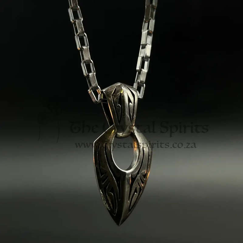 Aztec Arrow Sterling Silver Pendant