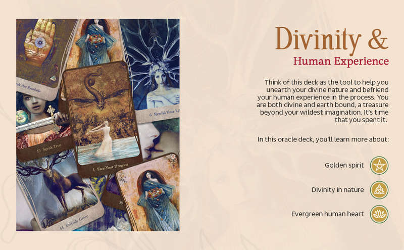 Divine Nature Oracle Deck & Book Set by Angi Sullins