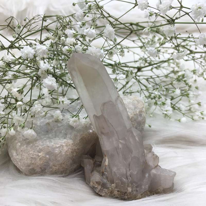 Smoky Quartz Cluster