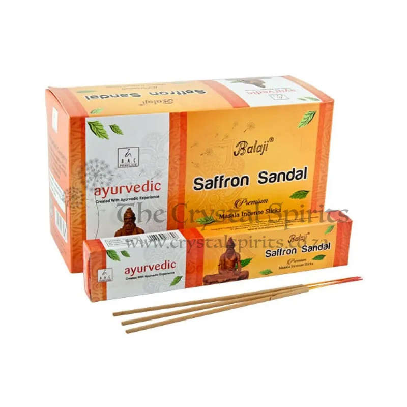 Balaji Saffron Sandal Incense Sticks