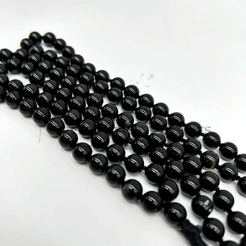 Black Agate Mala Kit