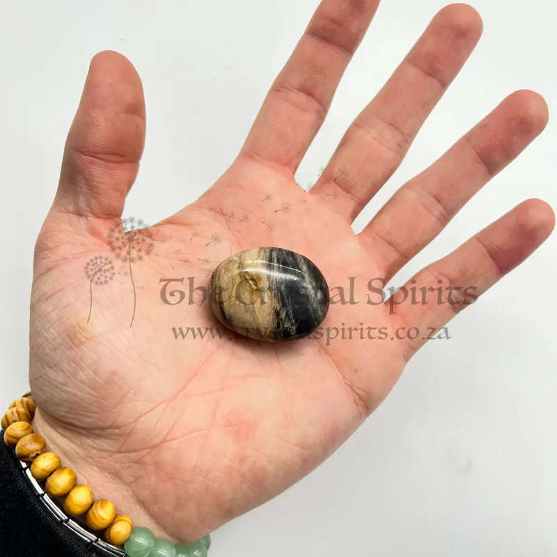 Black Moonstone Crystal Orbs