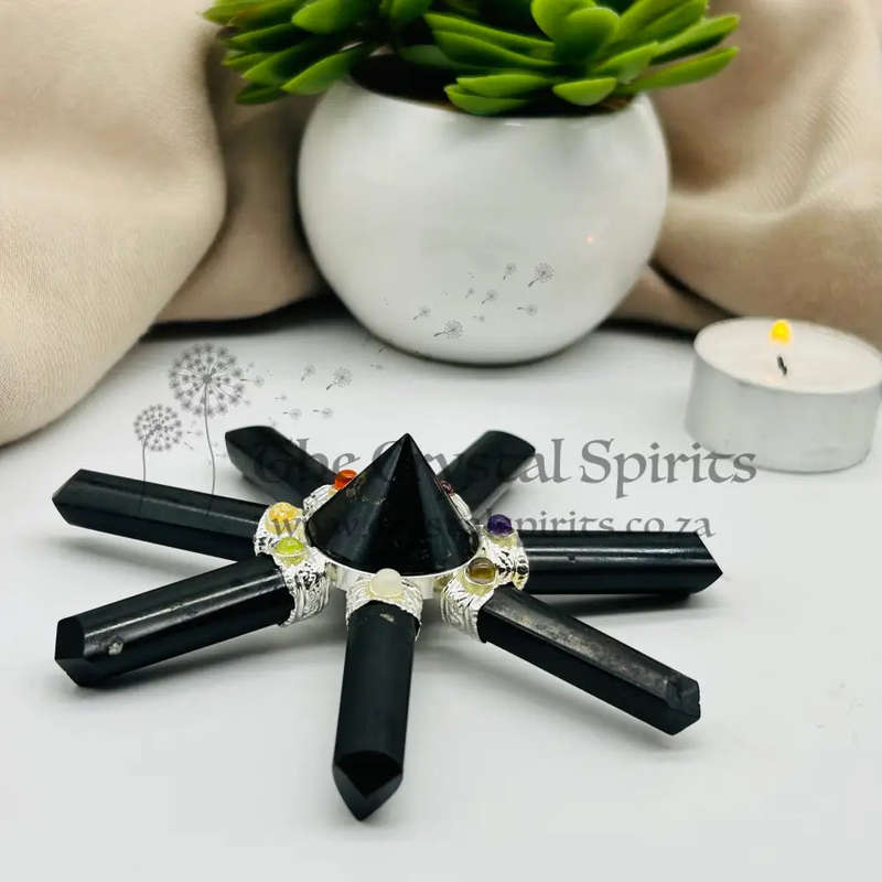 Black Tourmaline Chakra Cone Of Protection