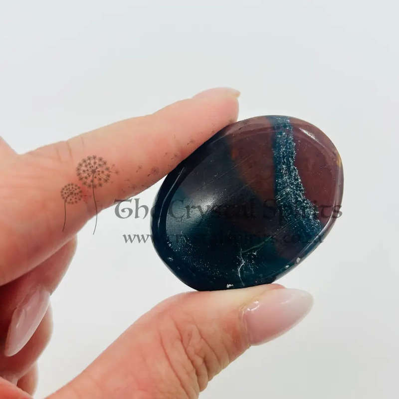 Bloodstone Worry Stone