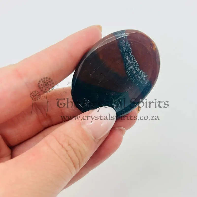 Bloodstone Worry Stone