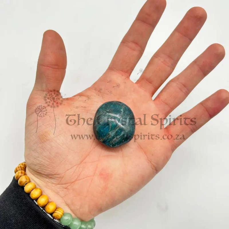 Blue Apatite Crystal Orbs