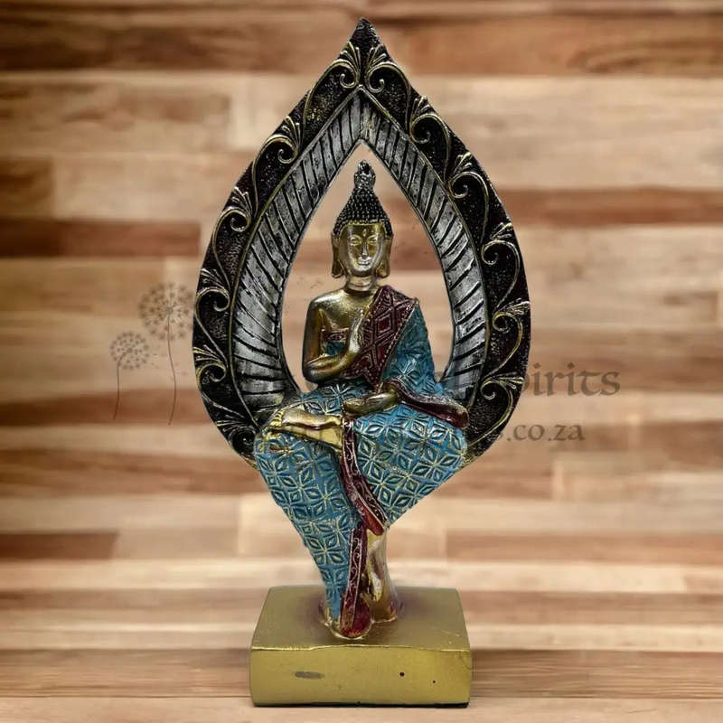 Blue Buddha Sitting