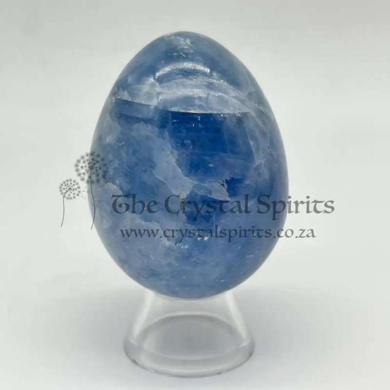 Blue Calcite Egg