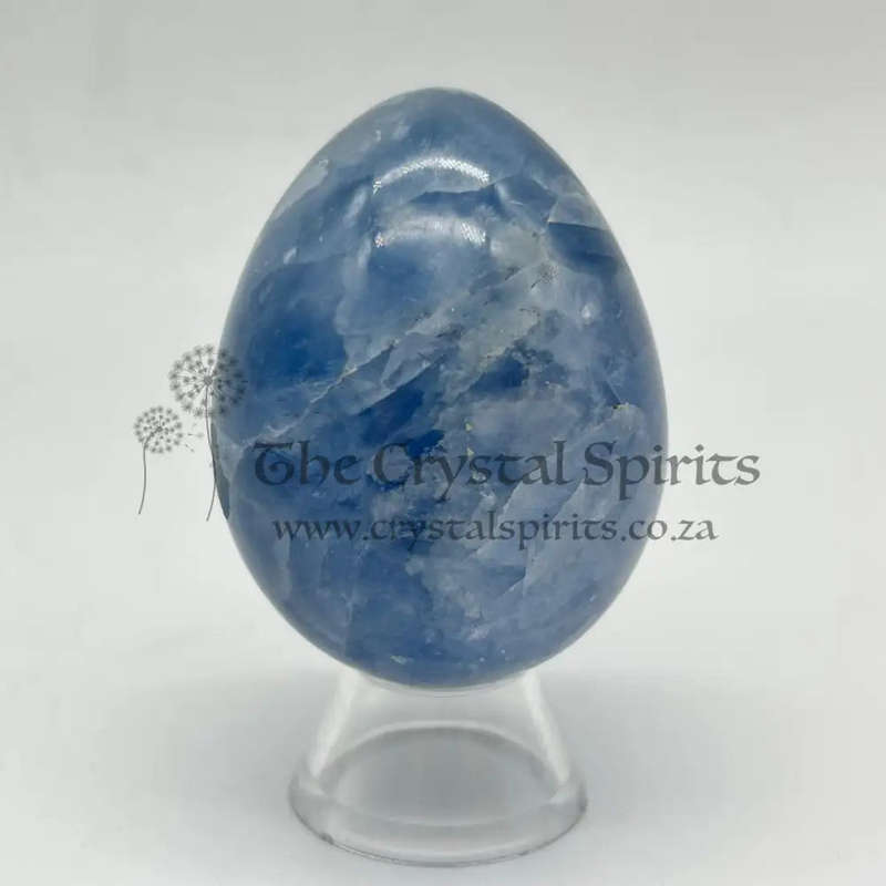 Blue Calcite Egg