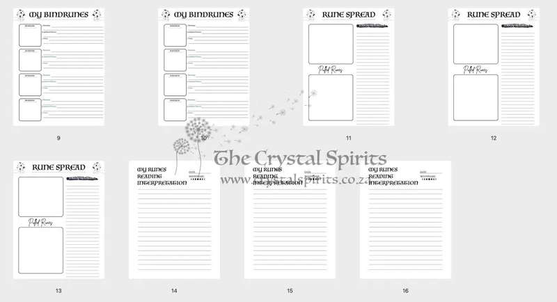Jelly Opal Rune Divination Kit