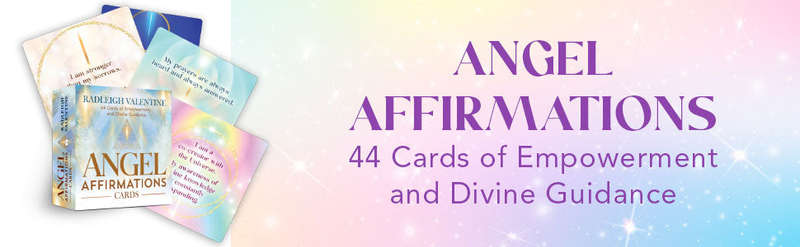 Angel Affirmations Cards: 44 Cards of Empowerment and Divine Guidance by Radleigh Valentine