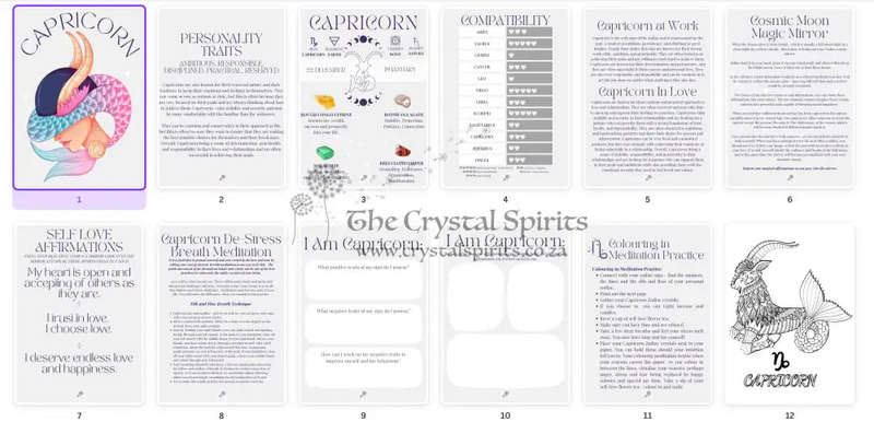 Capricorn Crystal Kit