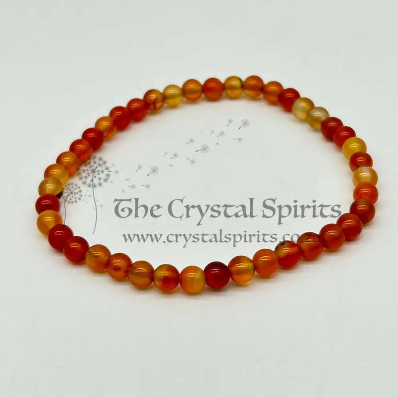 Carnelian Crystal Bracelet