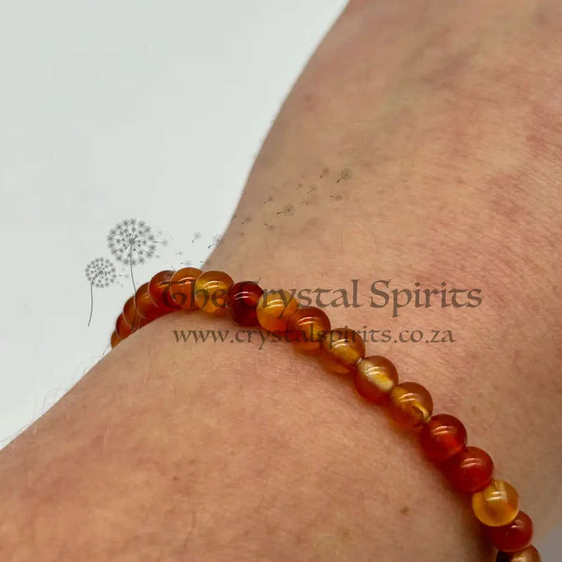 Carnelian Crystal Bracelet