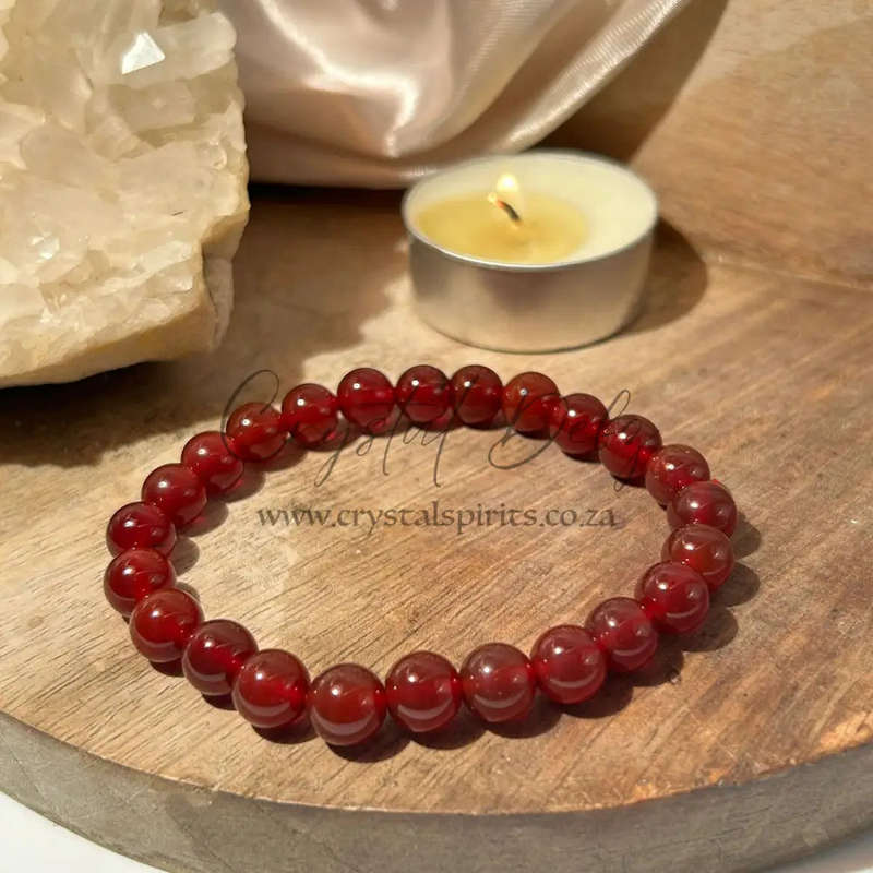 Carnelian Gemstone Bracelet