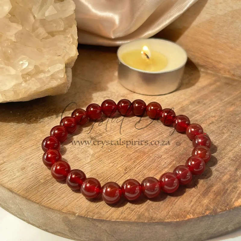 Carnelian Gemstone Bracelet