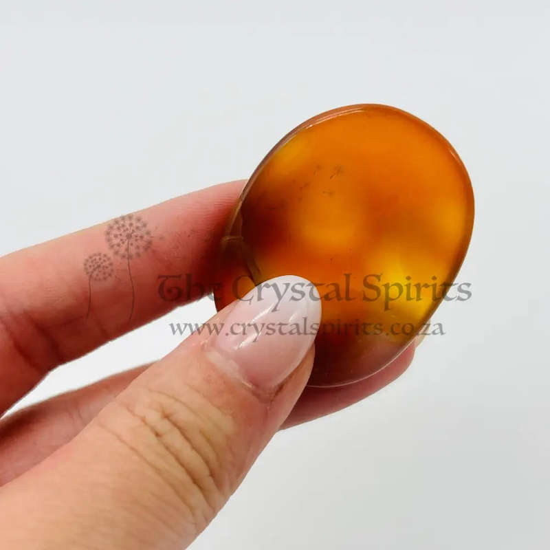 Carnelian Worry Stone