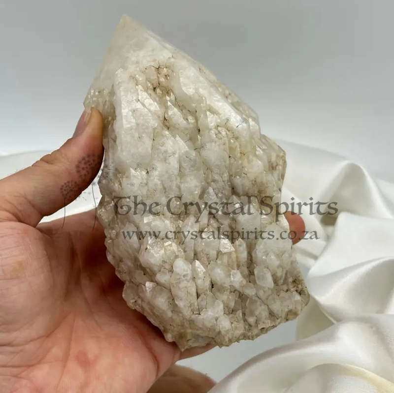 Celestial Madagascan Candle Quartz Crystal