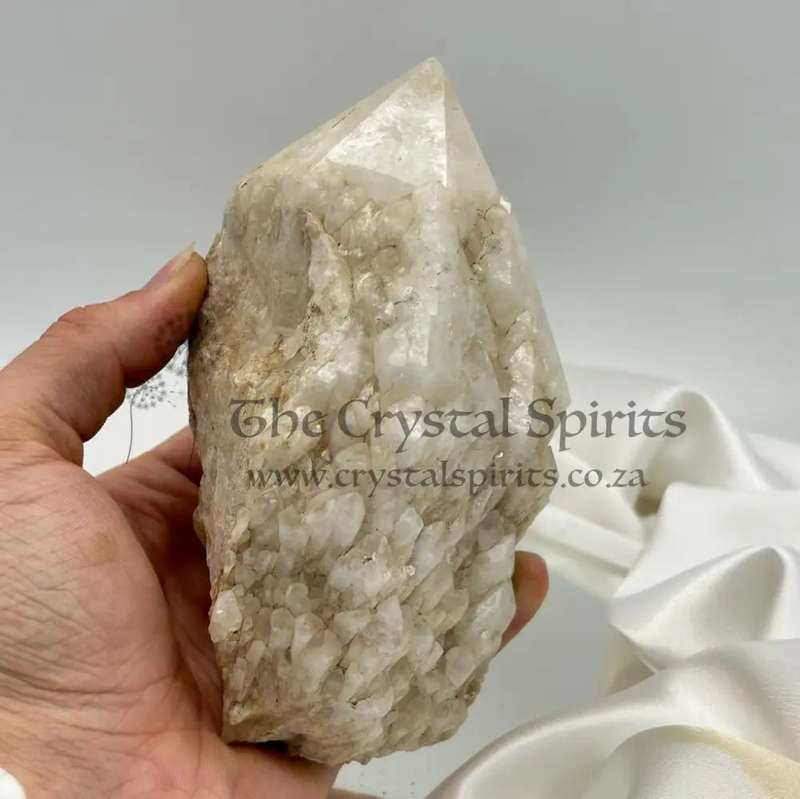 Celestial Madagascan Candle Quartz Crystal