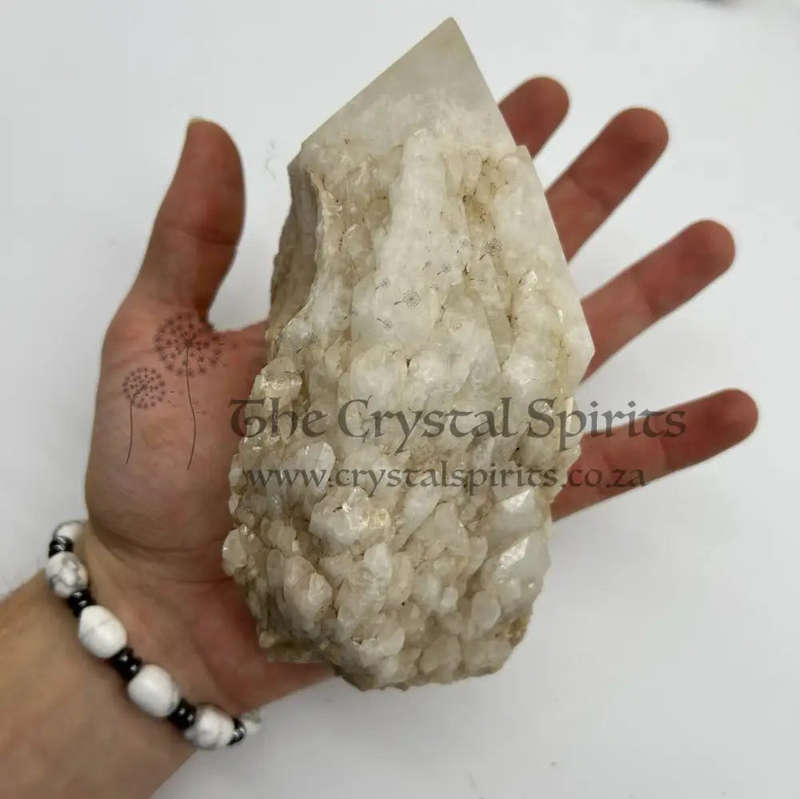Celestial Madagascan Candle Quartz Crystal