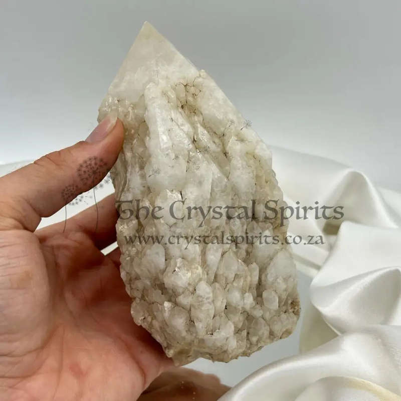 Celestial Madagascan Candle Quartz Crystal