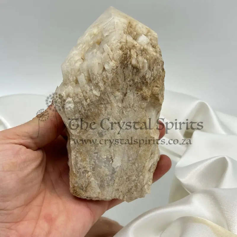 Celestial Madagascan Candle Quartz Crystal