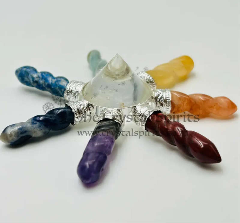 Chakra Crystal Generator Cone