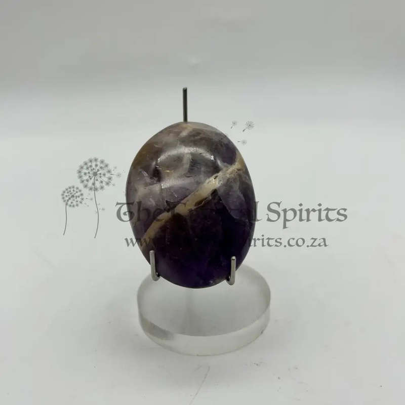 Chevron Amethyst Palm Piece