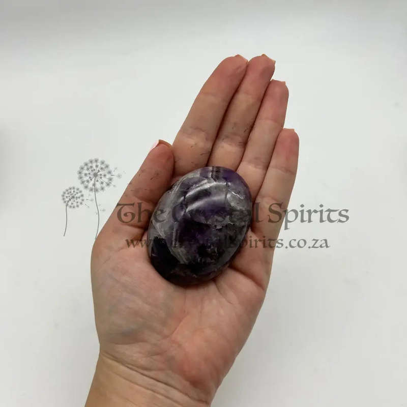 Chevron Amethyst Palm Piece