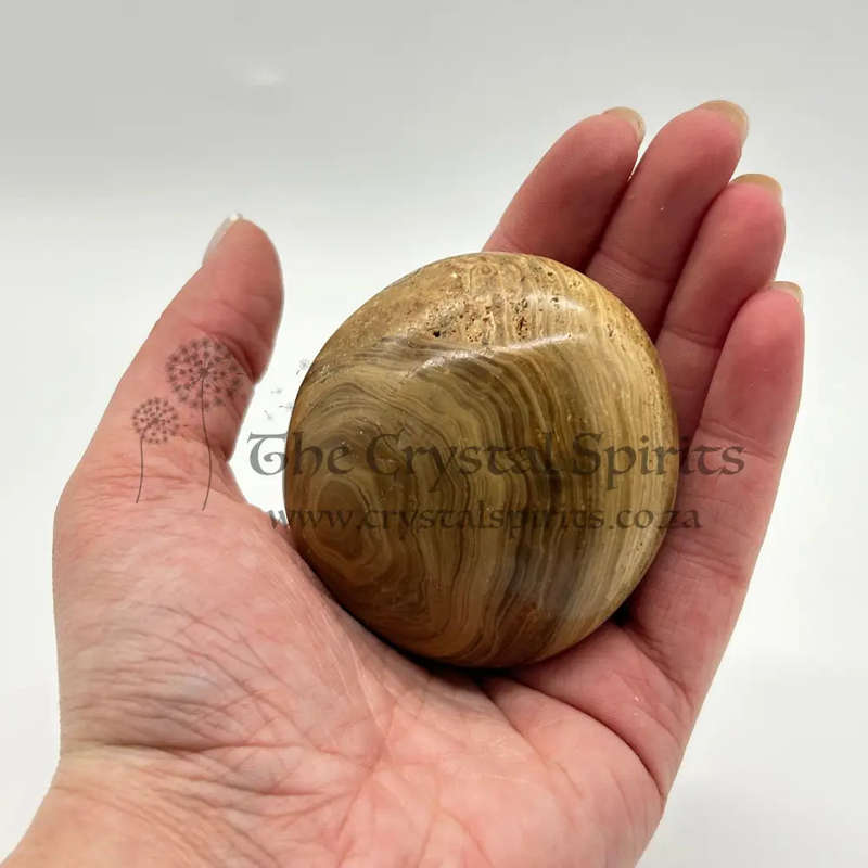 Chocolate Aragonite Crystal Galei