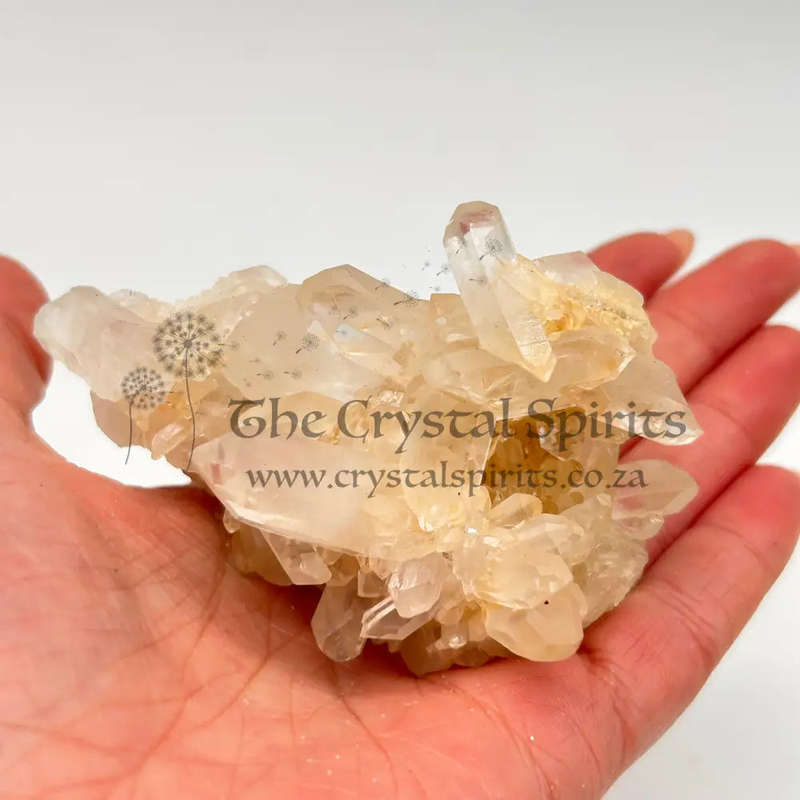 Clear Quartz Crystal Cluster