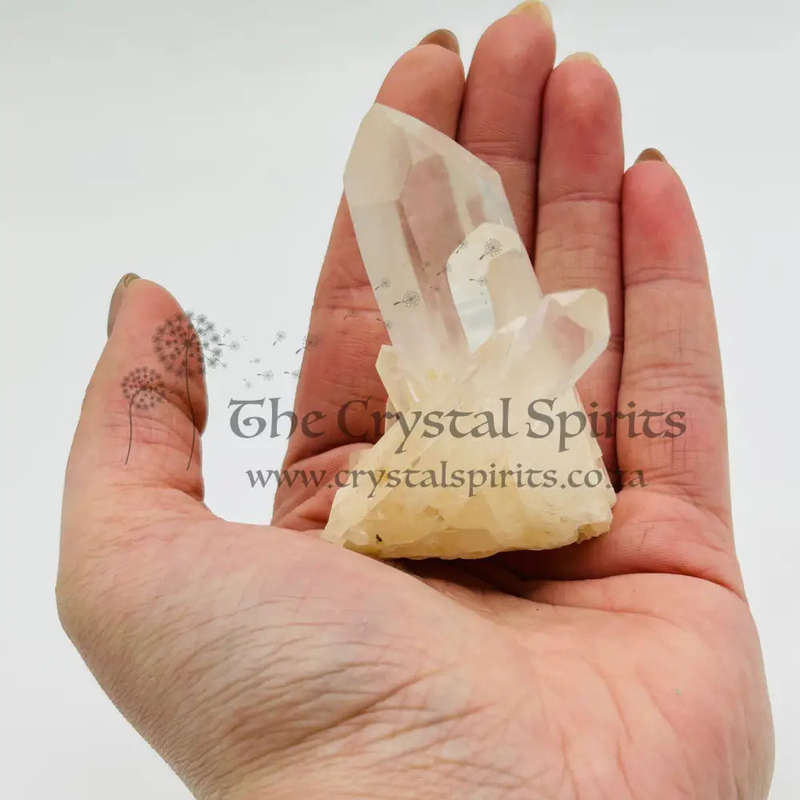 Clear Quartz Crystal Cluster