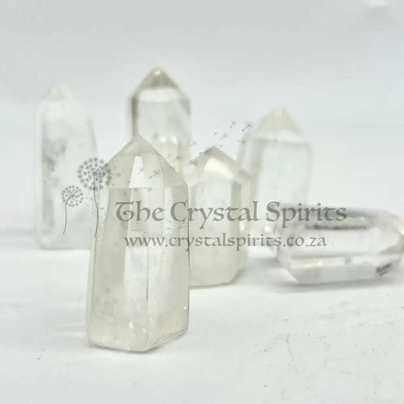 Clear Quartz Crystal Points