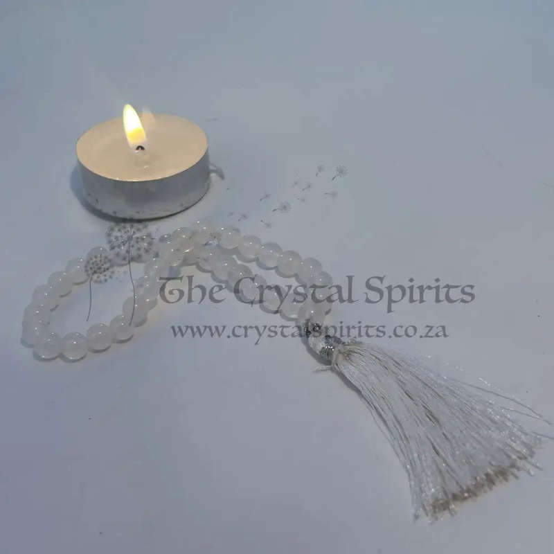 Clear Quartz Crystal Prayer Beads