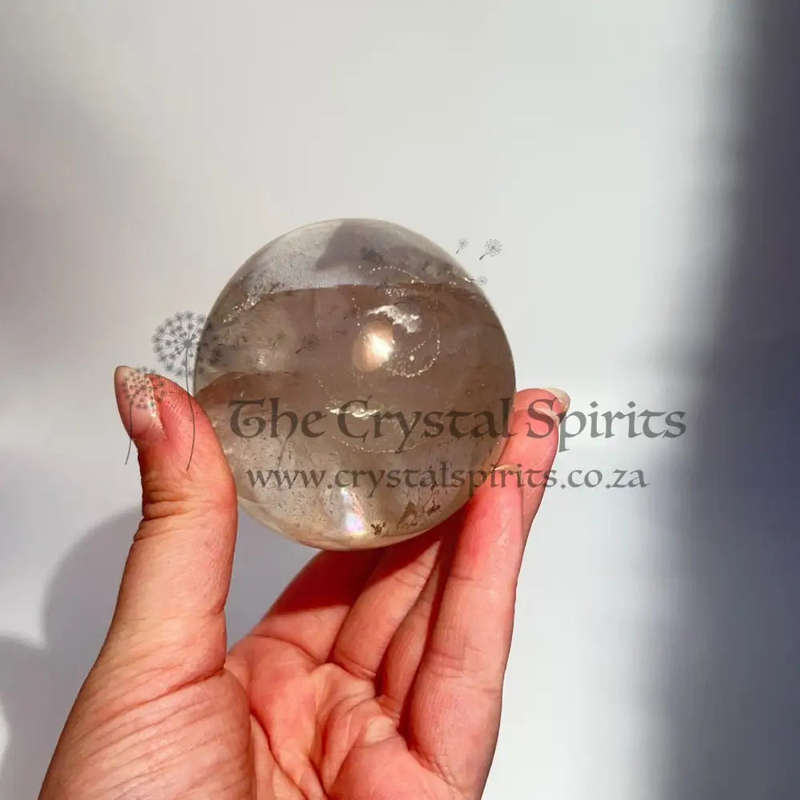 Clear Quartz Crystal Sphere