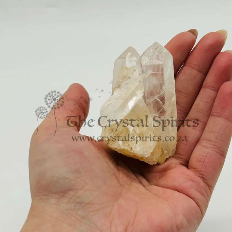 Clear Quartz Crystals Cluster