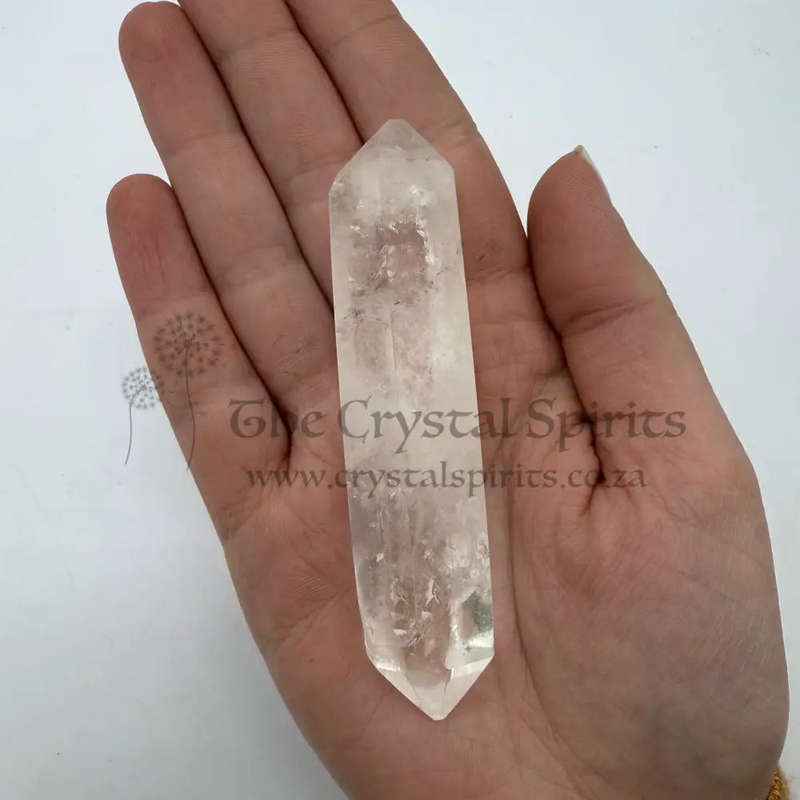 Clear Quartz Double Terminated Crystal