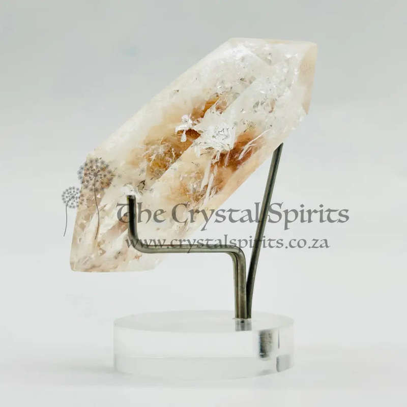 Clear Quartz DT From Madagascar Landscape Inclusion