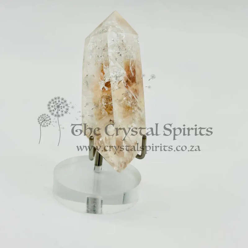 Clear Quartz DT From Madagascar Landscape Inclusion
