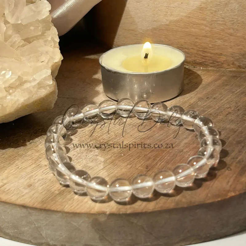 Clear Quartz Gemstone Bracelet