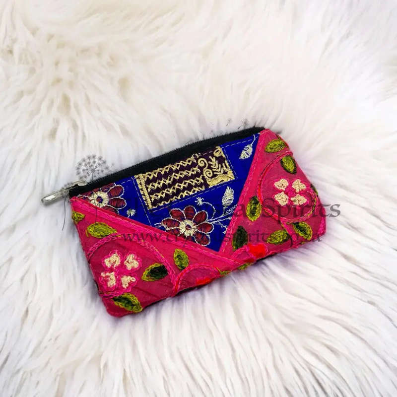 Cosmic Blessing Crystal Zip Bag