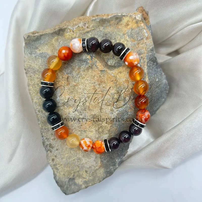 Courage And creativity Crystal Gemstone Bracelet