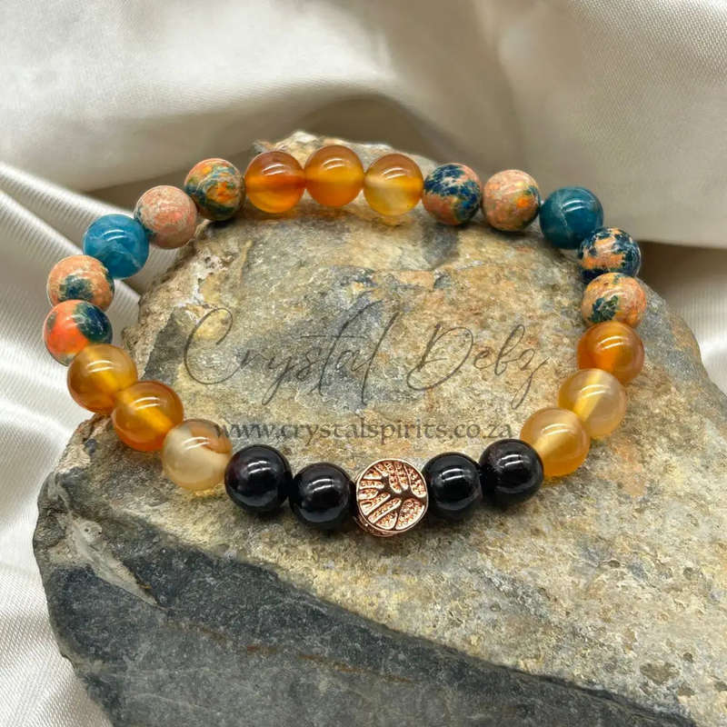 Creative Expansion Crystal Gemstone Bracelet