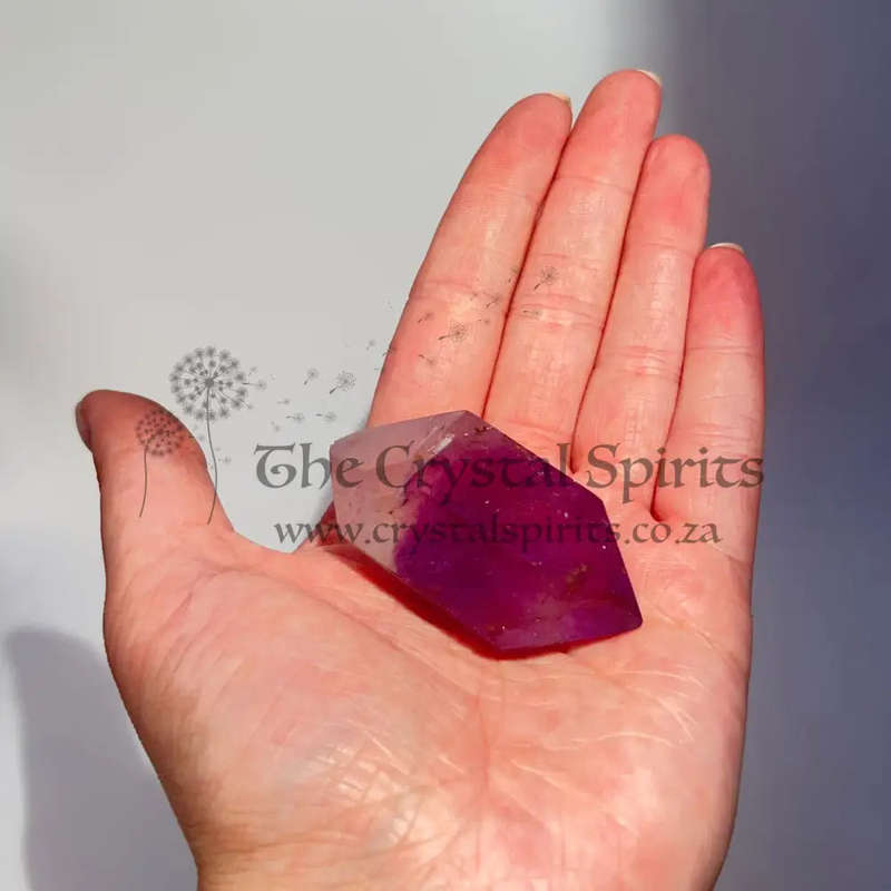 Double Terminated Amethyst Crystal From Madagascar