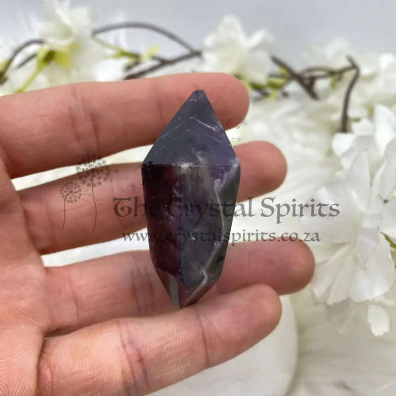 Double Terminated Amethyst Point