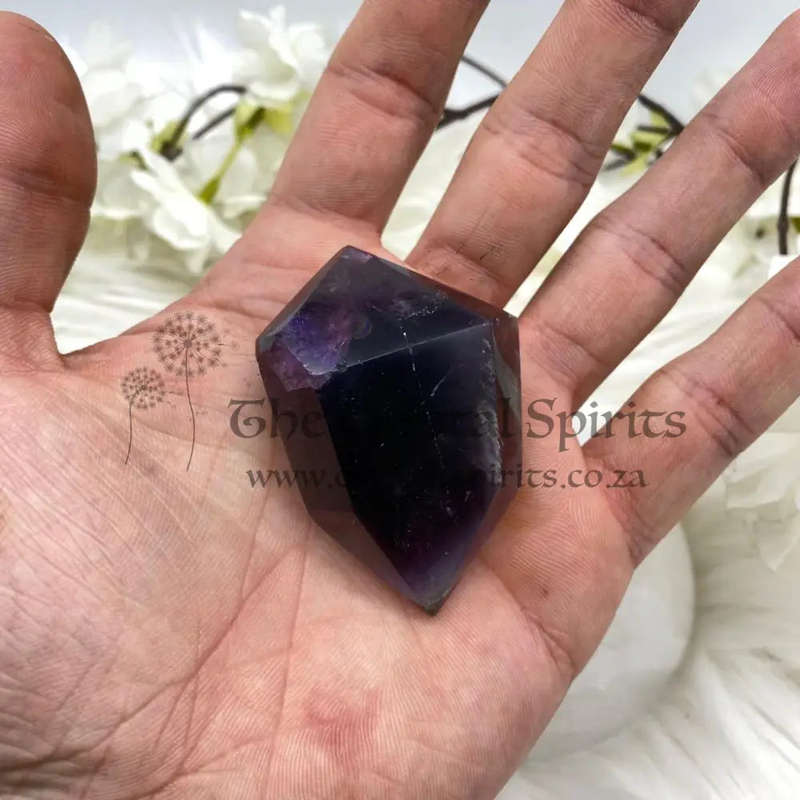 Double Terminated Amethyst Point